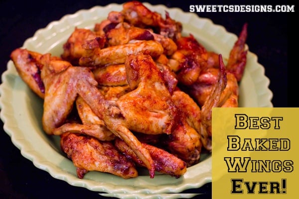 baked chicken wings- easy and delicious