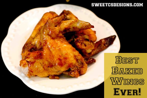 easy and delicious baked chicken wings