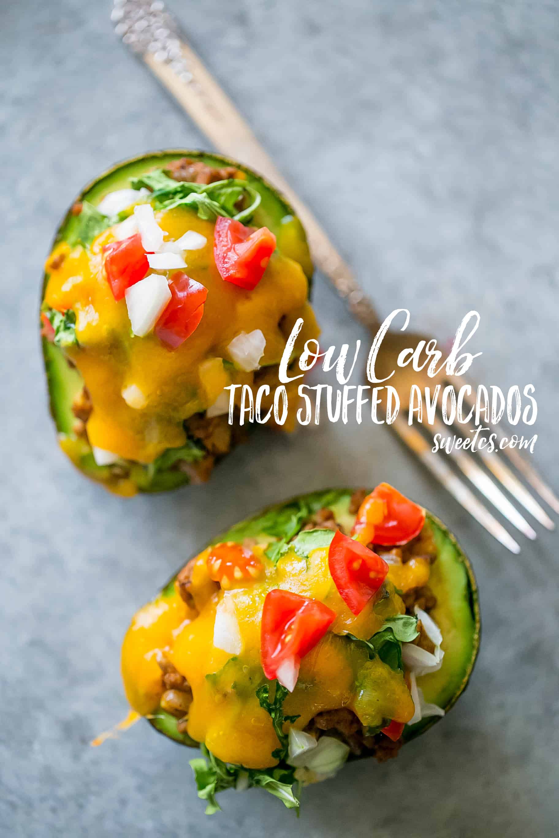 Low Carb Taco Stuffed Avocados Sweet C's Designs