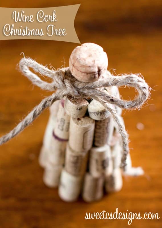 Champagne & Wine Corks Crafts - DIY Wine Cork Christmas Tree