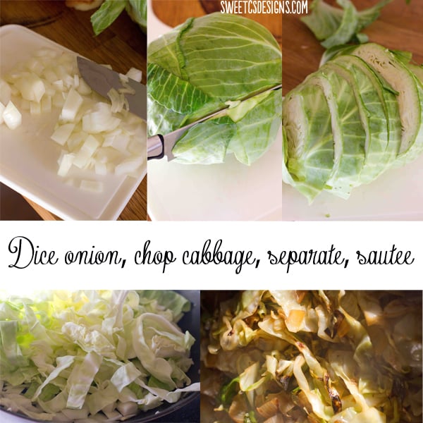 easy way to make delicious cabbage- great for #stpatricksday or to use up #bountifulbaskets