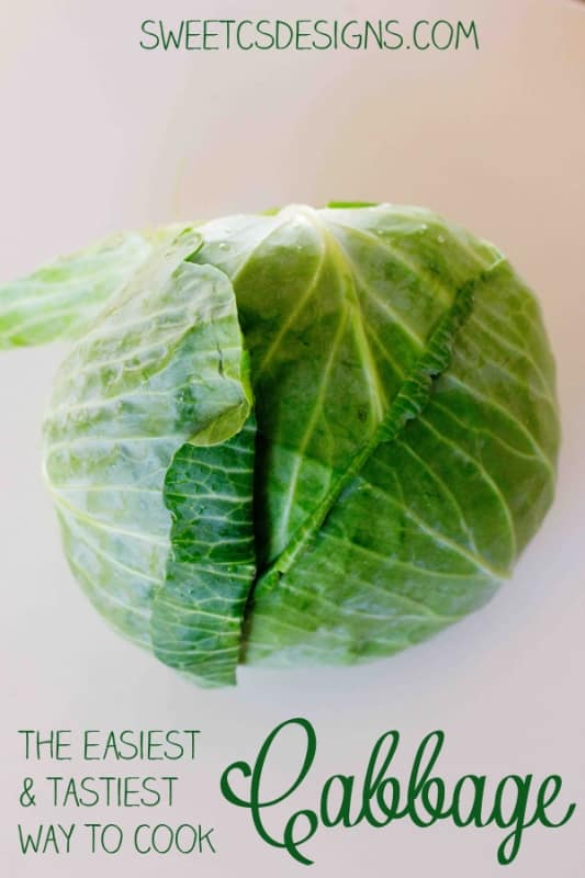 the eaasiest and tastiest way to cook cabbage