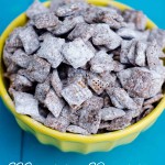 #glutenfree Hershey kiss and nutella muddy buddies- these are completely addictive and great for parties!