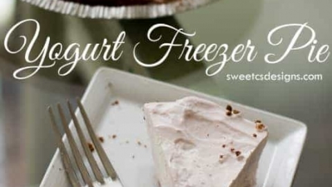 5 Minute Yogurt Freezer Pie