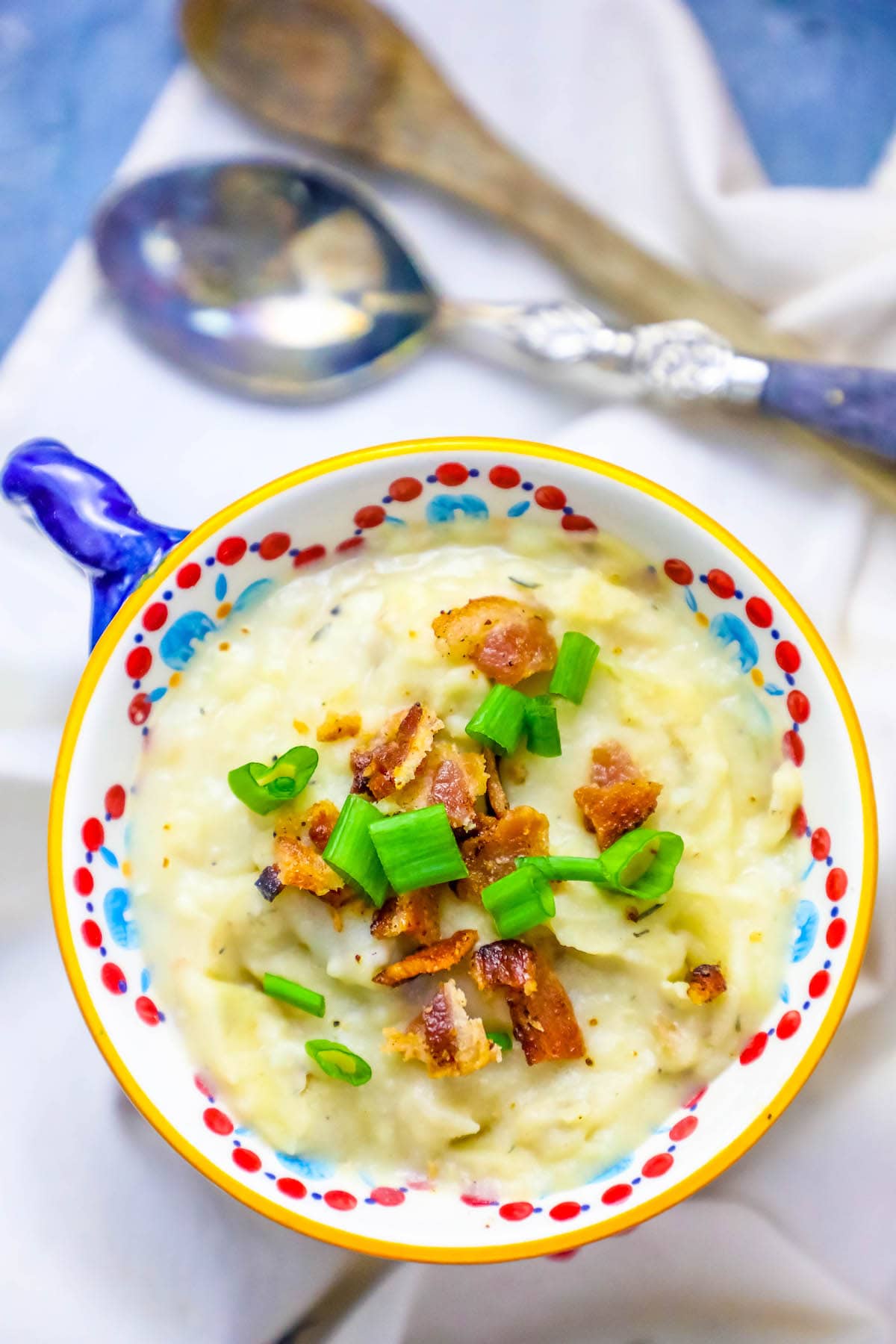 Easy Loaded Leftover Mashed Potato Soup