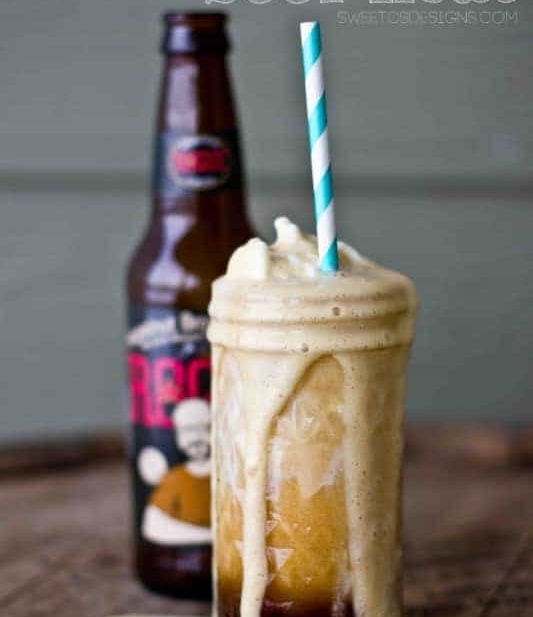 Hazelnut Brown Beer Float ⋆ Sweet C's Designs