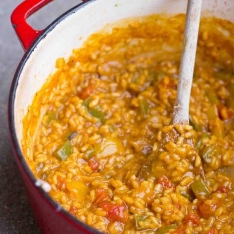 One Pot Mexican Risotto