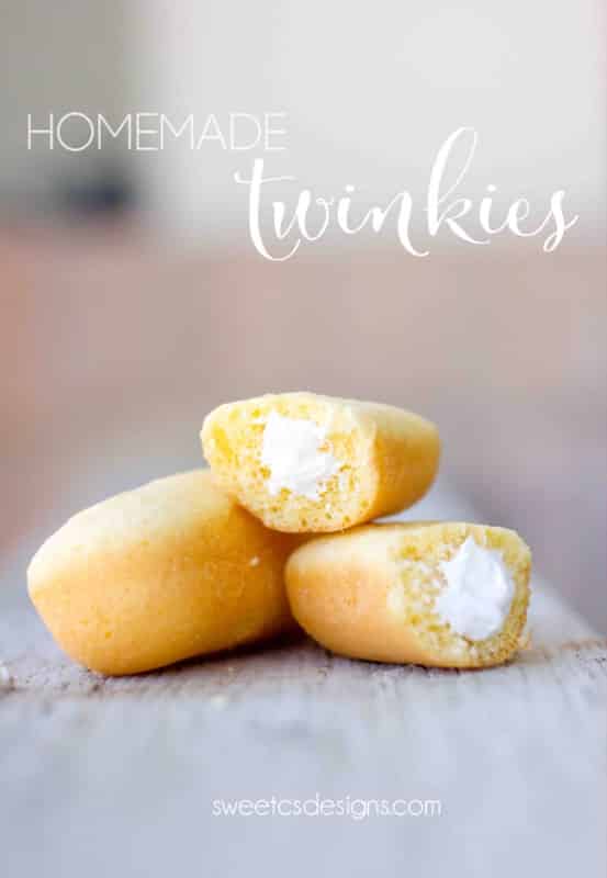 homemade snack cakes- taste like twinkies!