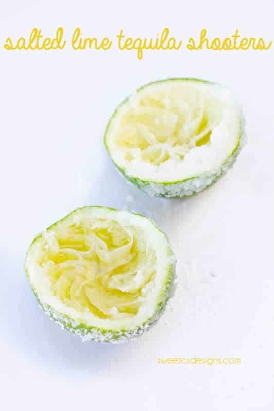 tequila shooters IN a lime- this is genius! Perfect for Cinco de Mayo!