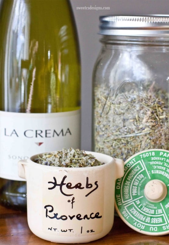 Make your own herbs de provence grilling salt- this is a great gift for fathers day and perfect for grilling poultry, fish, and steaks!