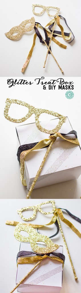 Great last minute halloween gift- give delicious treats in this glamorous gift box!