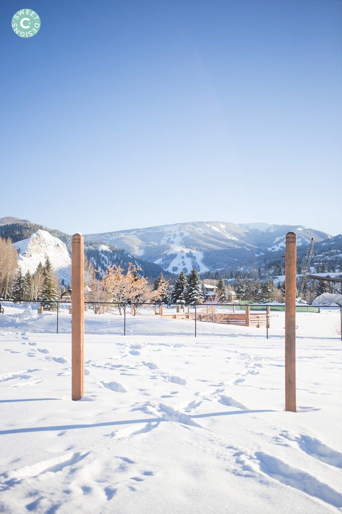 Beaver Creek Resort as seen from Nottingham Lake