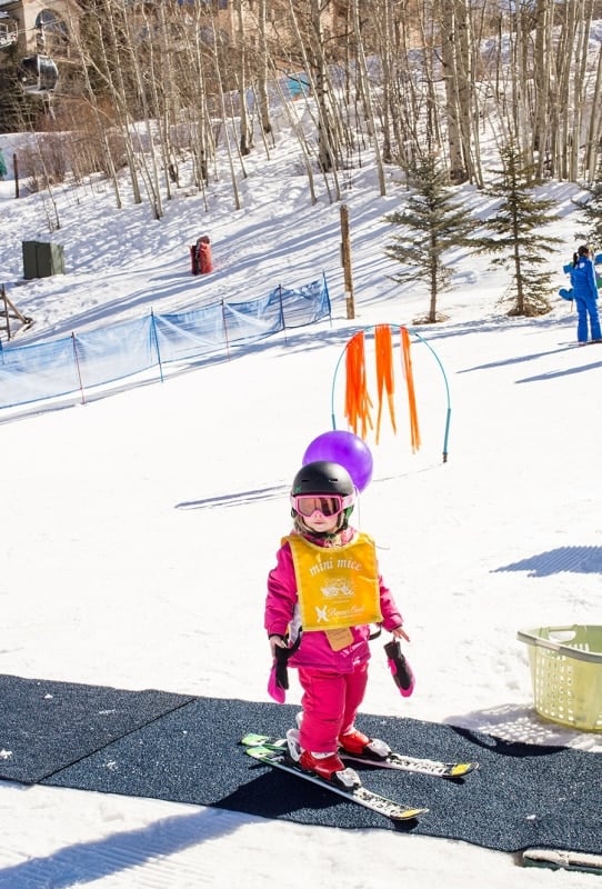 Beaver Creek Ski School- they are so great with little kids!