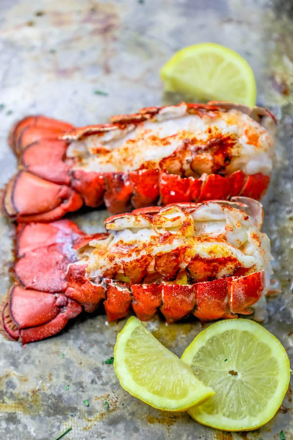 The Best Easy Broiled Lobster Tails Recipe Oven Baked Lobster Tails