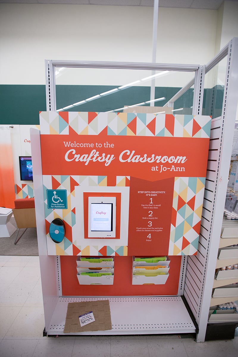 Get free craft classes with craftsy at joanns