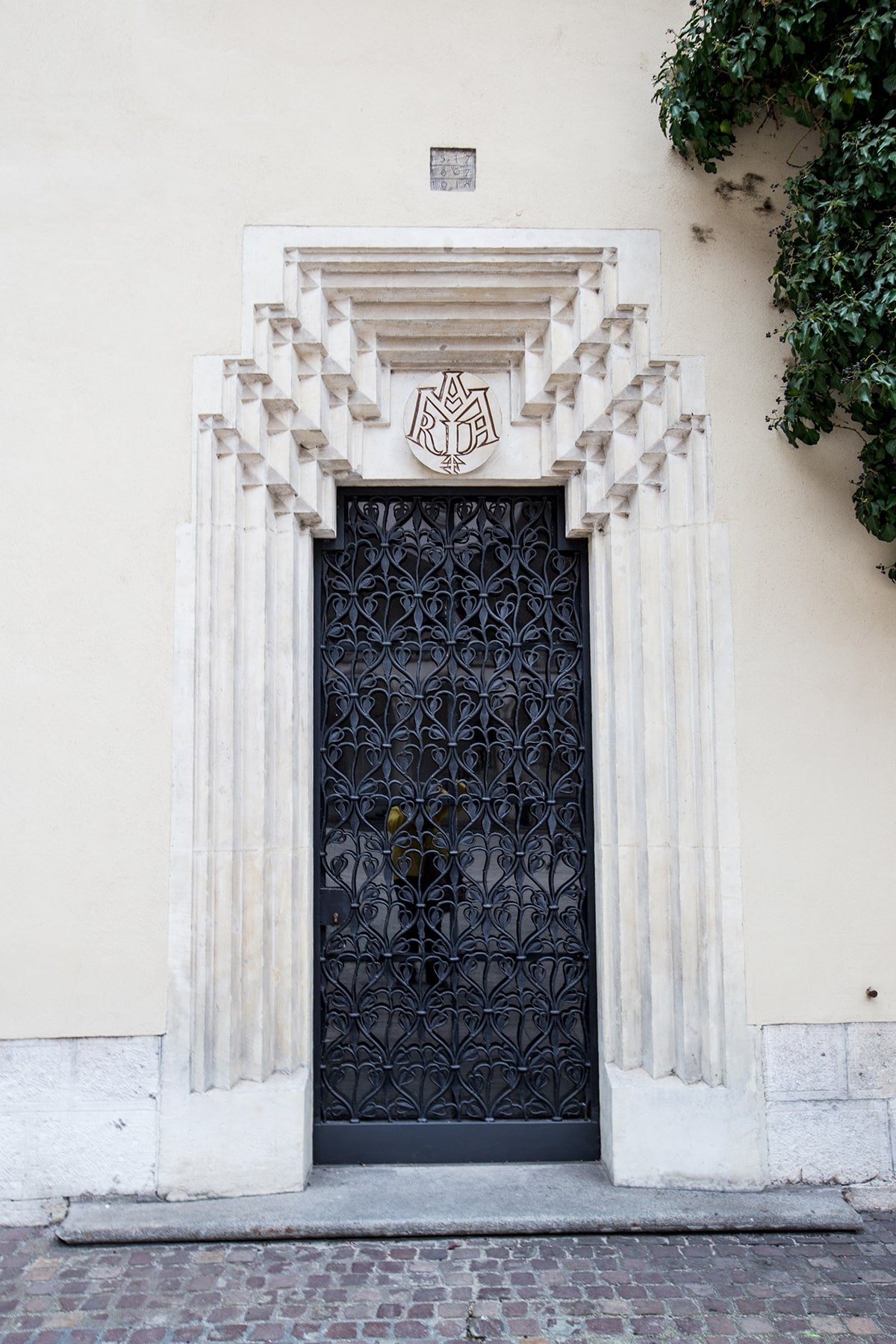 Doorway in Wawel Castle Courtyard, Krakow