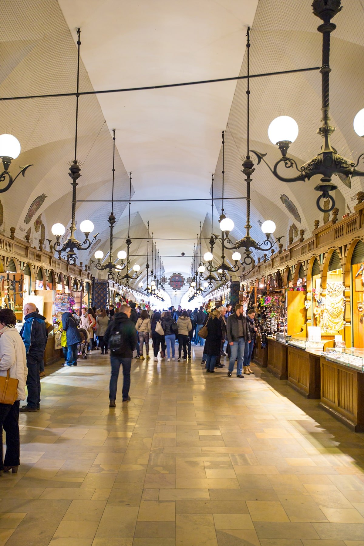 Krakow Cloth Hall- tons of great prducts and a fun place to visit!