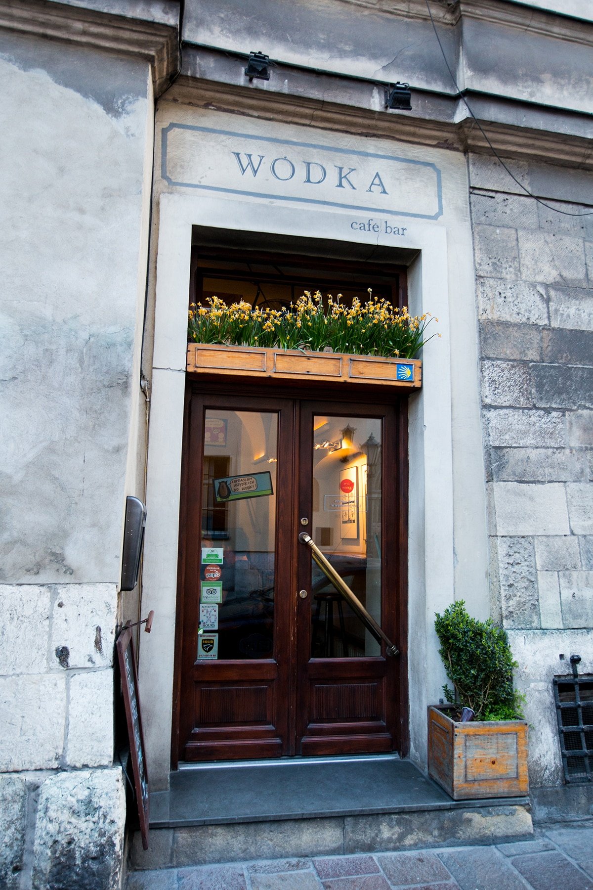 The best vodka bar in krakow- so many delicious flavors to try and so inexpensive!