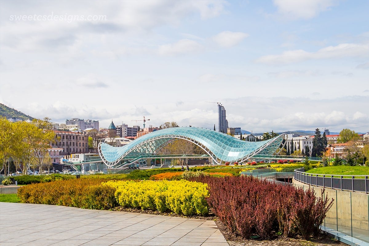 Bridge of Peace, Tbilisi Georgia copy