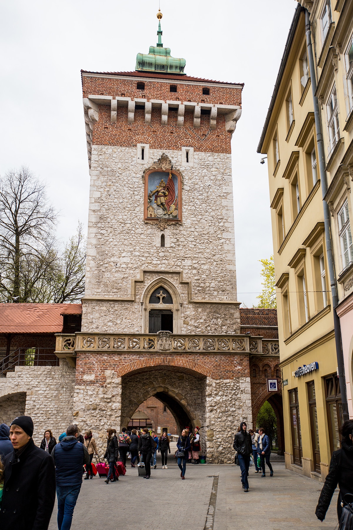 Old city wall, Krakow- so cool!
