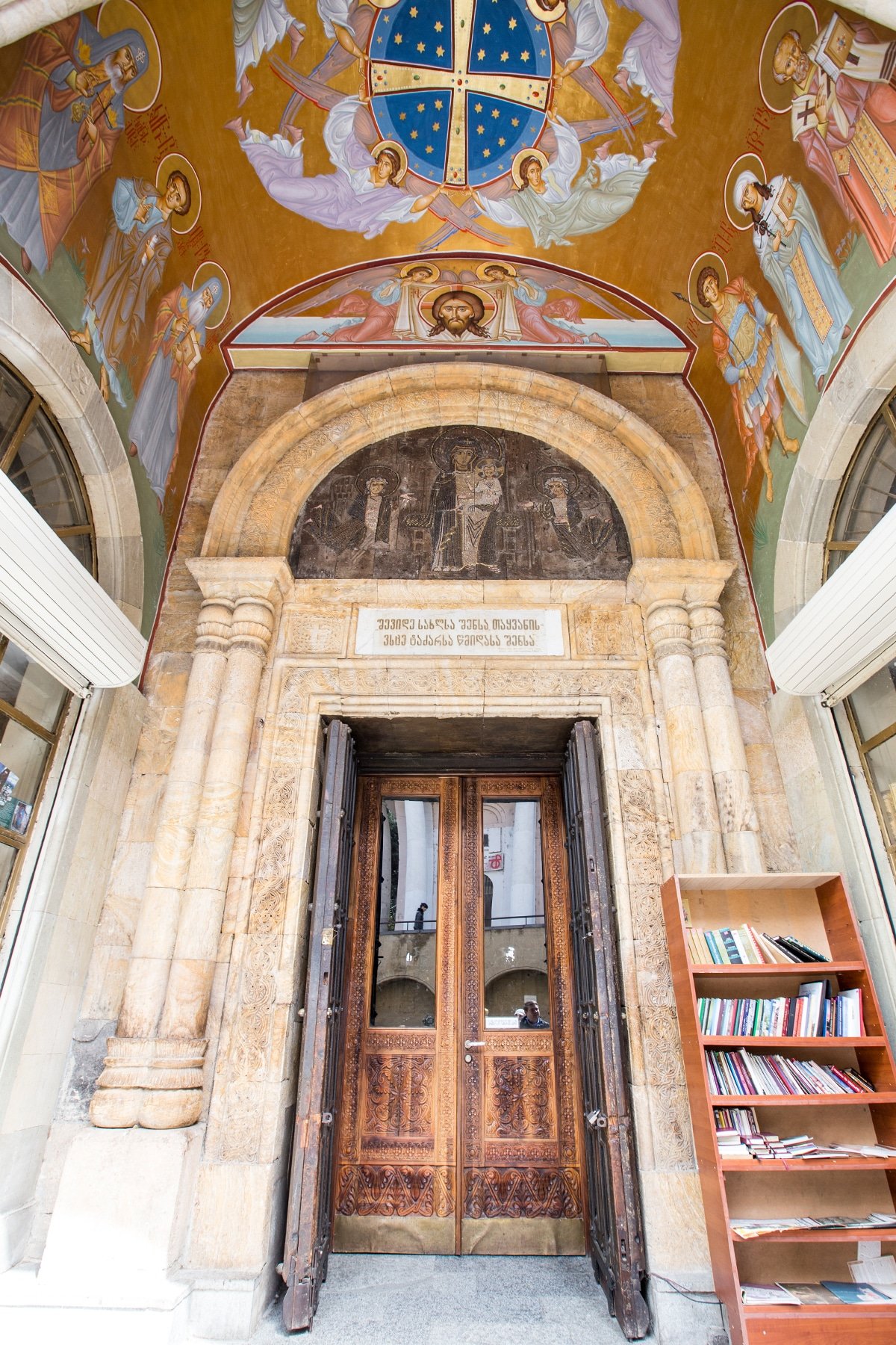 Outside Sioni Cathedral, Tbilisi