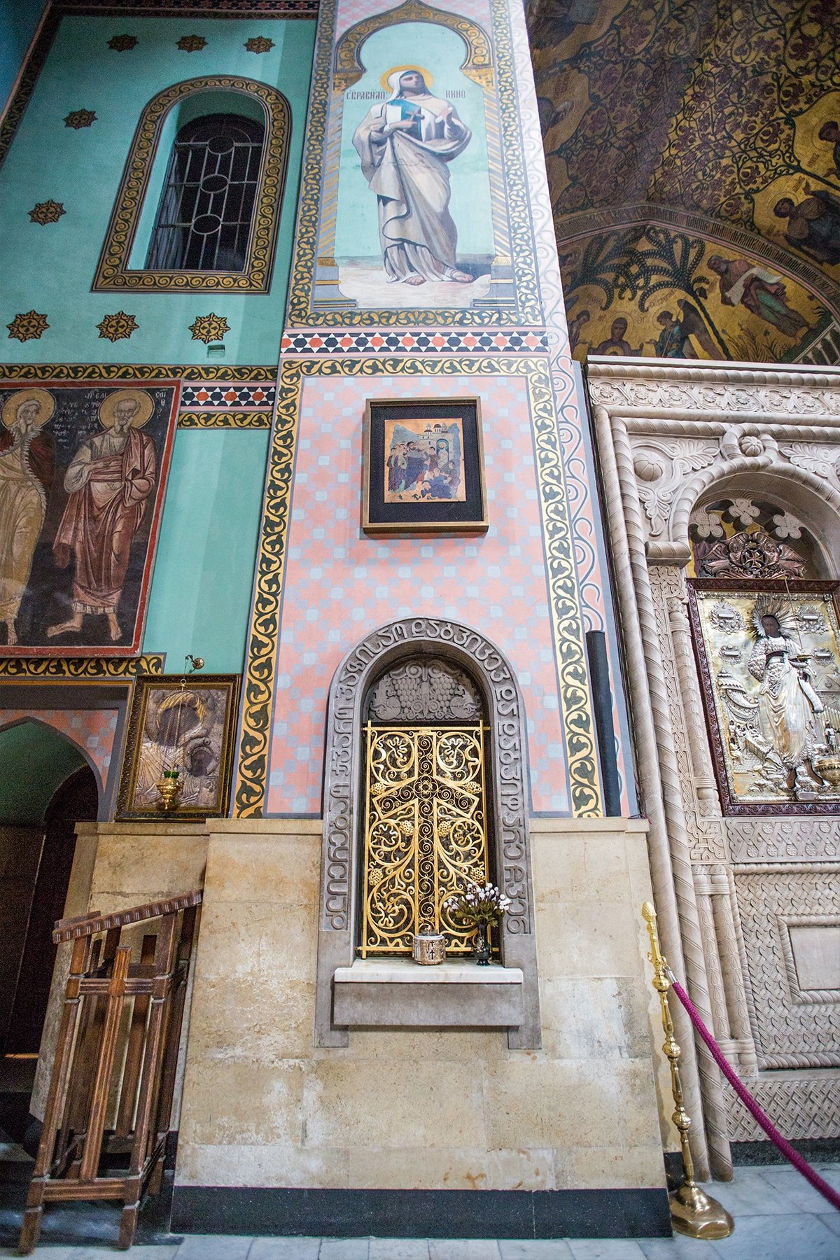 Saint Nino's Cross, Sioni Cathedral, Tbilisi