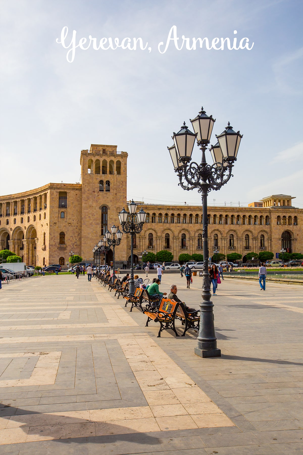 Yerevan, Armenia- the rose city! Love all the gorgeous architecture!