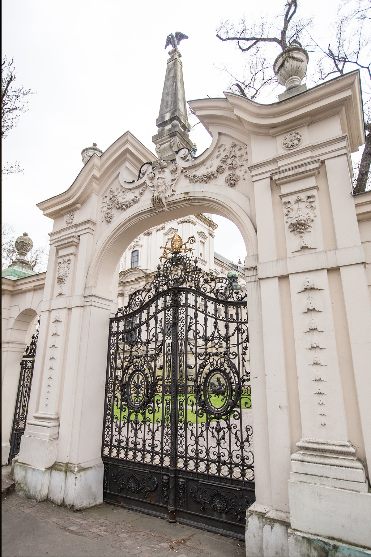 entrance to Church on the Rock, Krakow