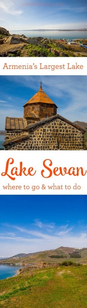Lake Sevan, Armenia, and Sevanavank Monastery Ruins