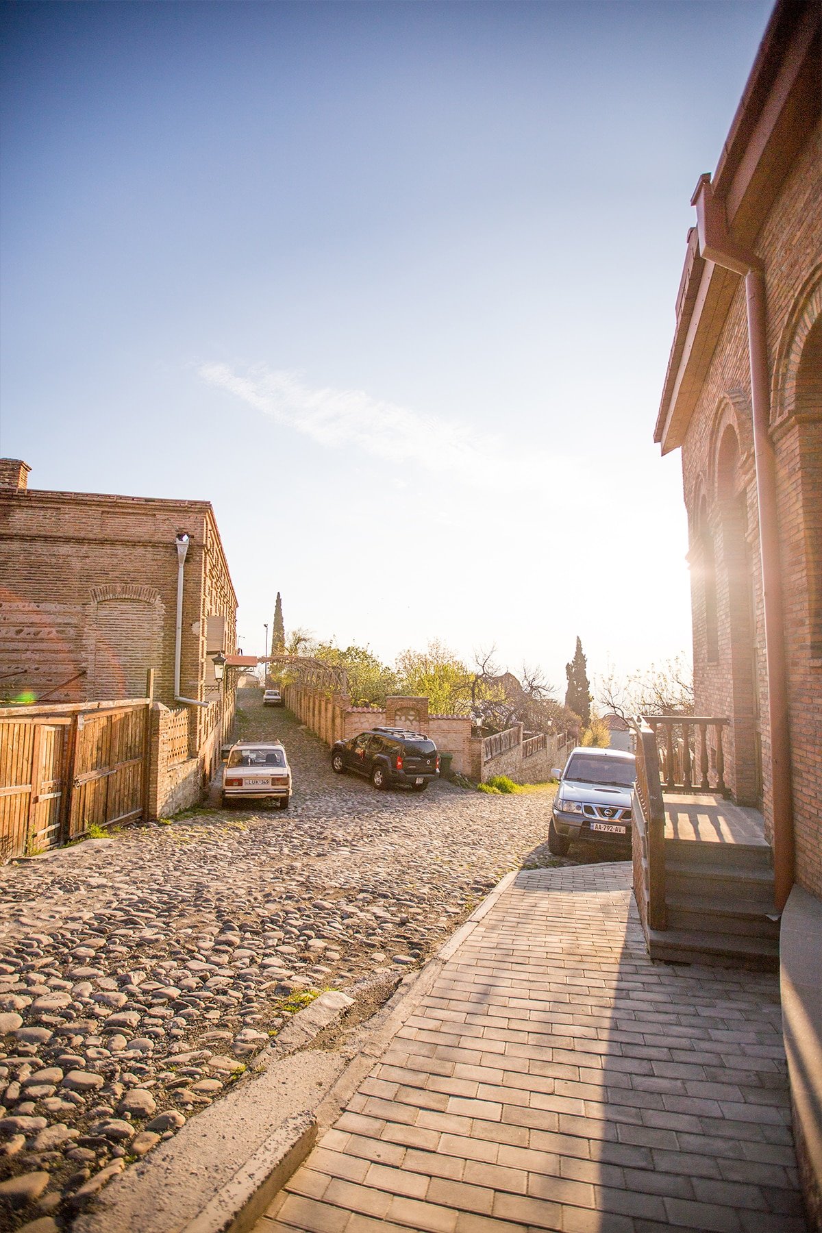 Sunrise in Sighnaghi Georgia