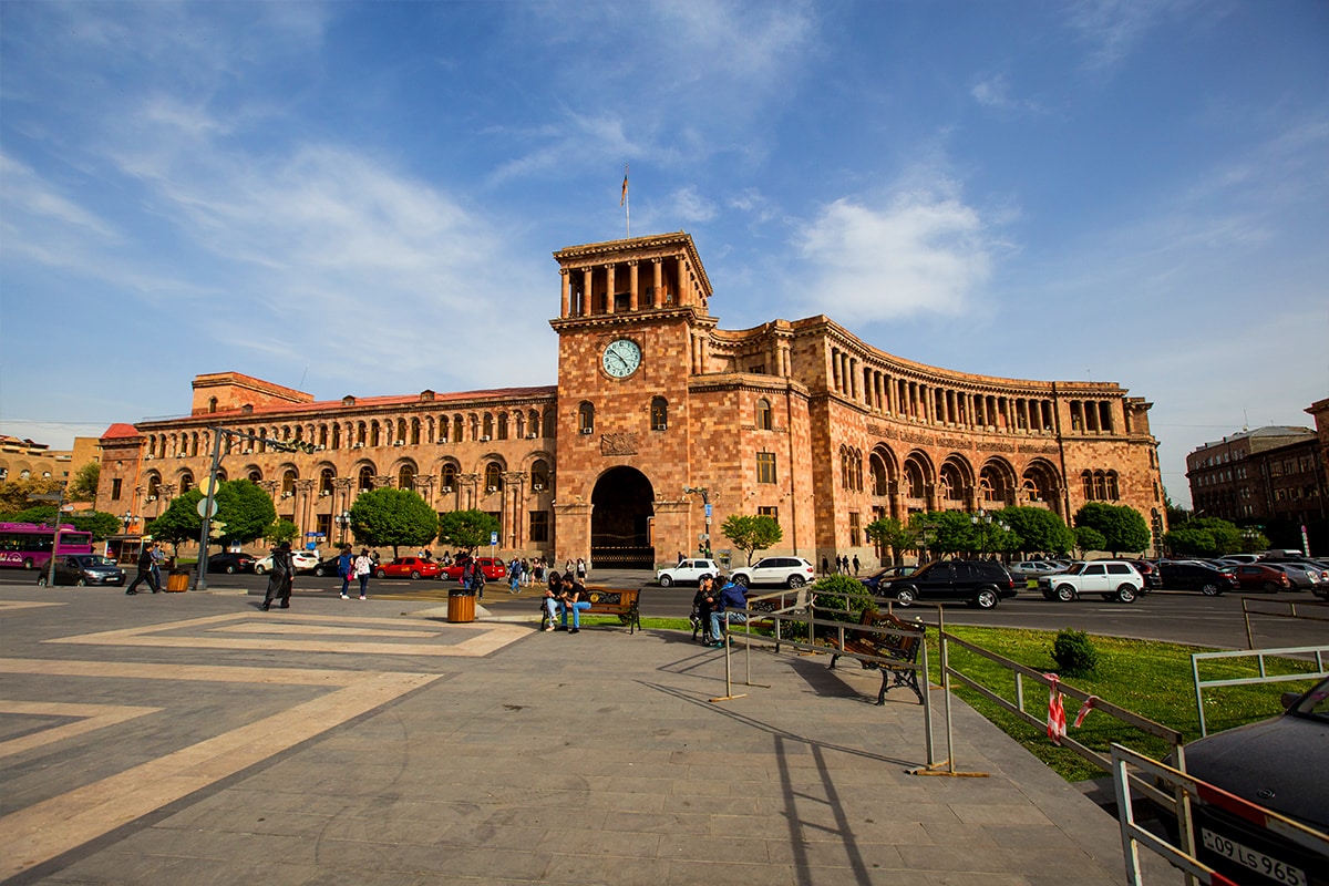 Yerevan, Armenia- I love the architecture here!