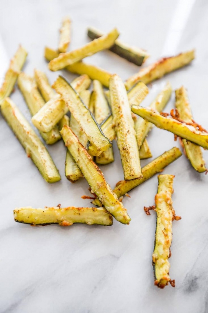 Keto Garlic Parmesan Zucchini Fries Sweet Cs Designs