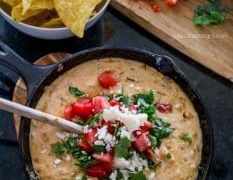 Green Chile Skillet Queso
