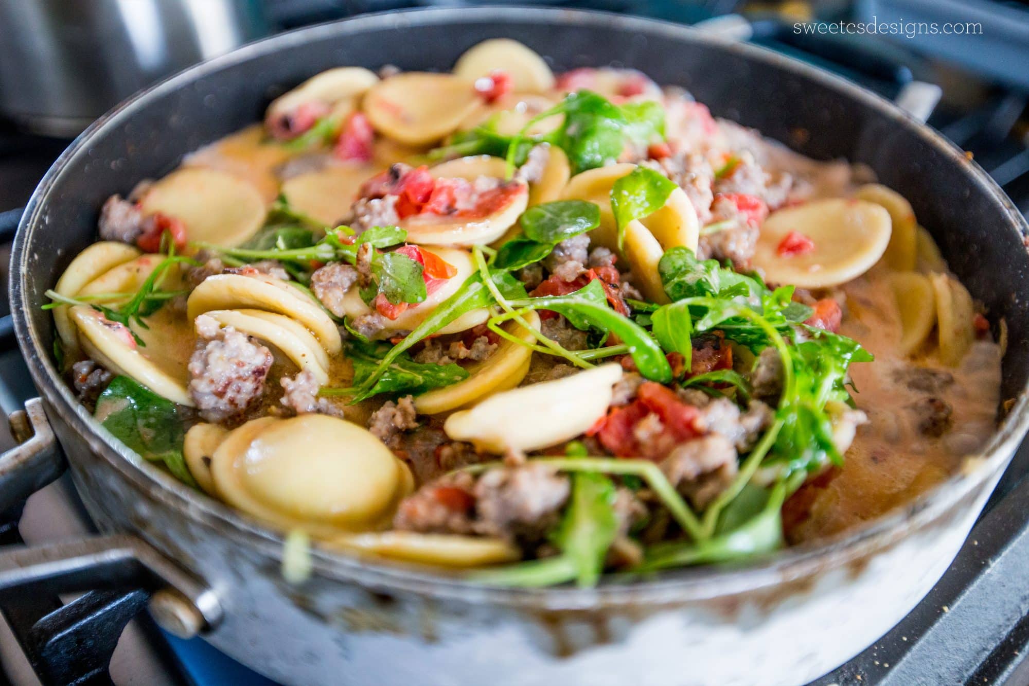 Love this delicious, easy dinner- one of our favorite ways to use ravioli!