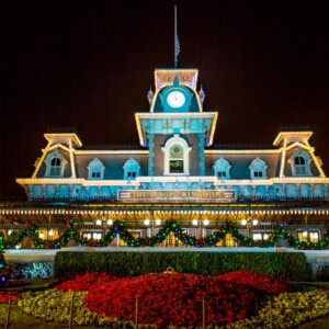 Mickey's festive holiday event.