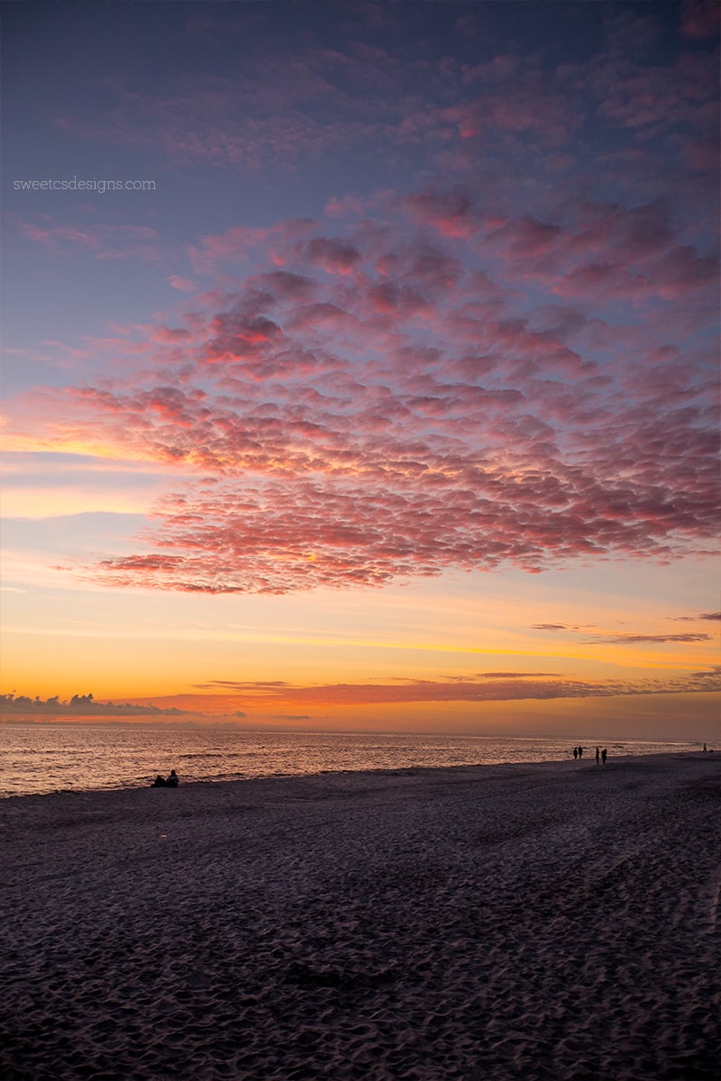 Sunset at the beach- Seaside Florida