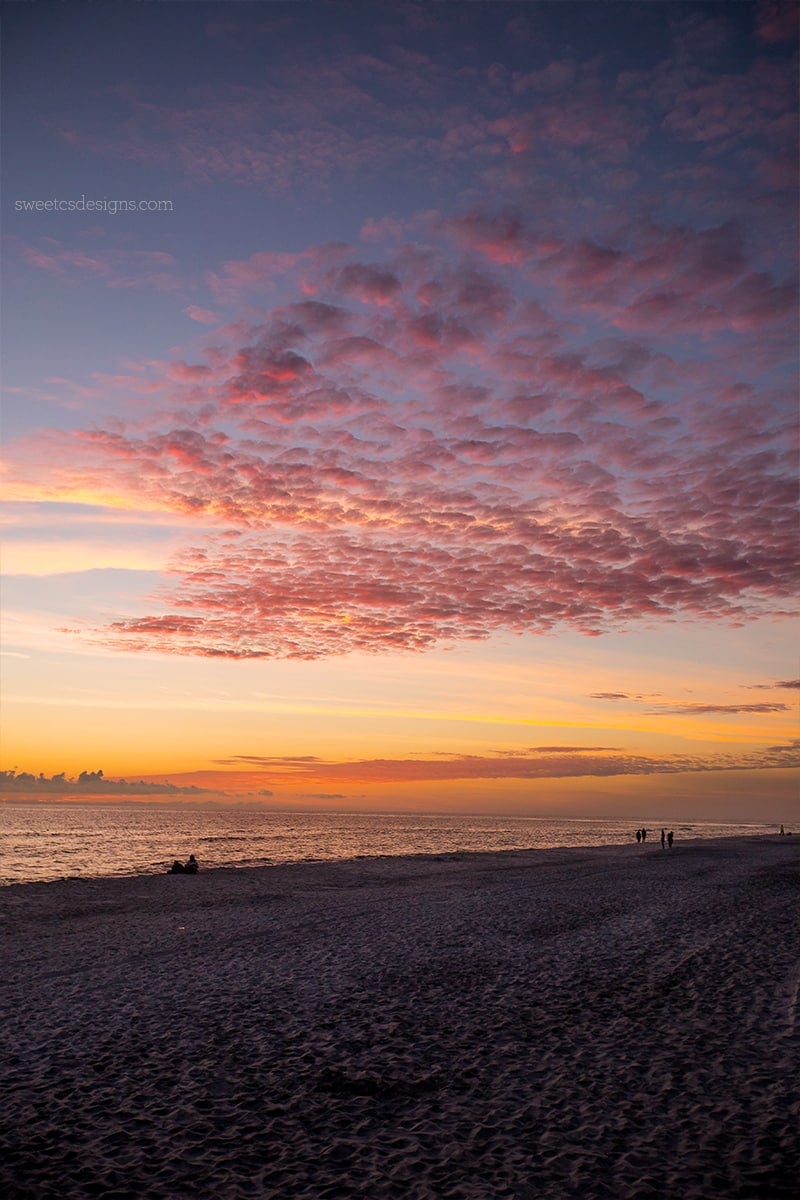 Sunset at the beach- Seaside Florida