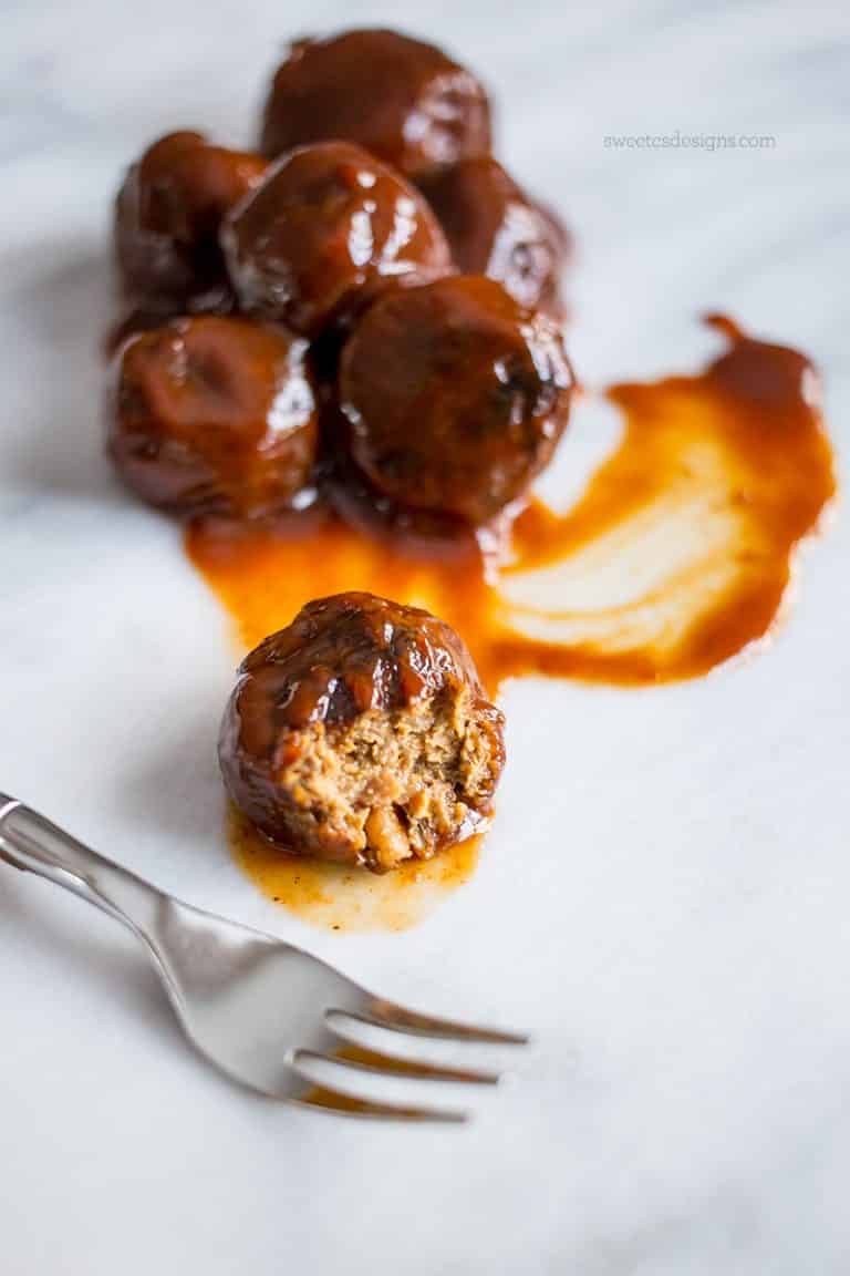 Paleo Vegan BBQ Meatballs