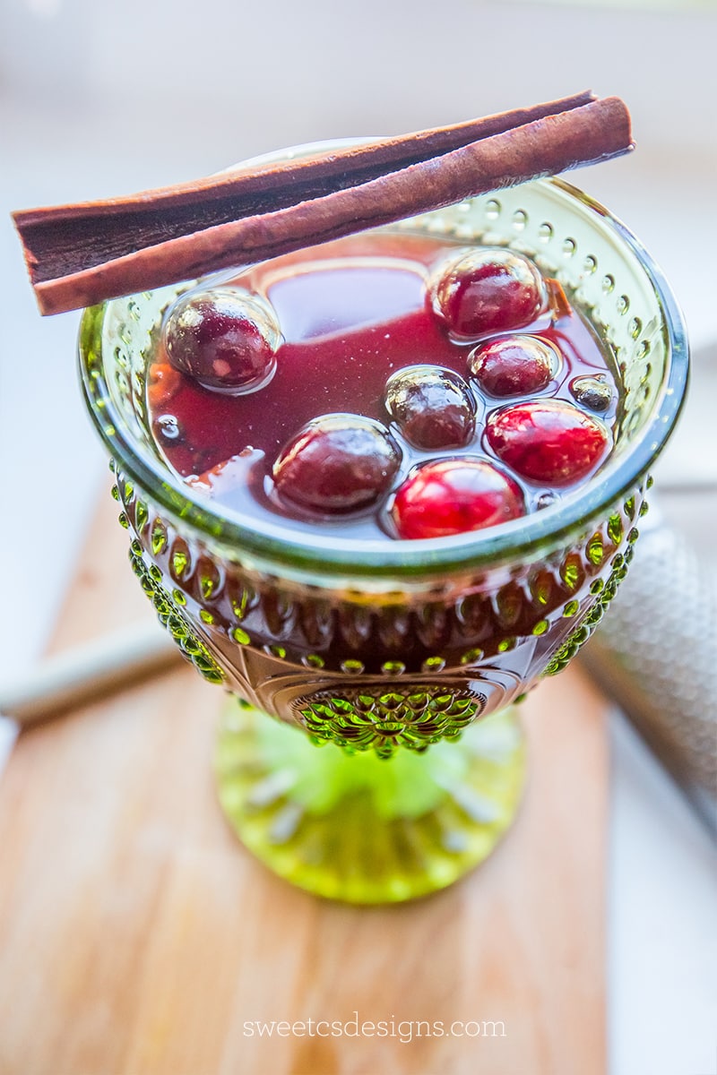 This wassail is a delicious non alcoholic party drink with a delicious ginger flavor!