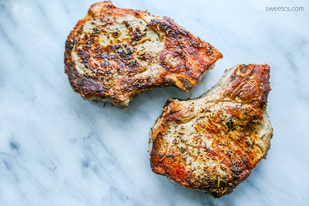 Herbs De Provence Pork Chops Sweet Cs Designs