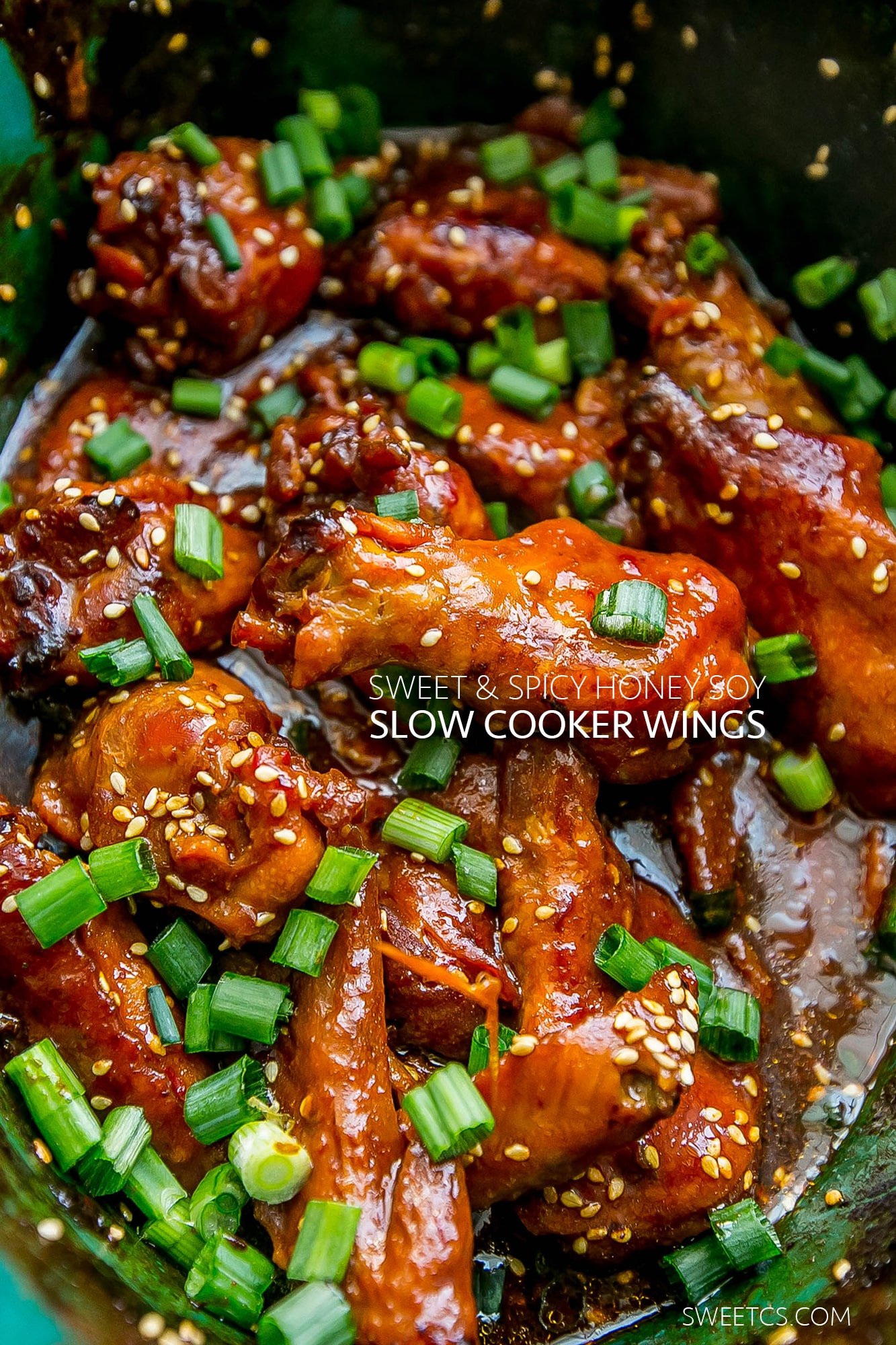 Spicy Honey Butter Air Fryer Wings - Spoon Fork Bacon