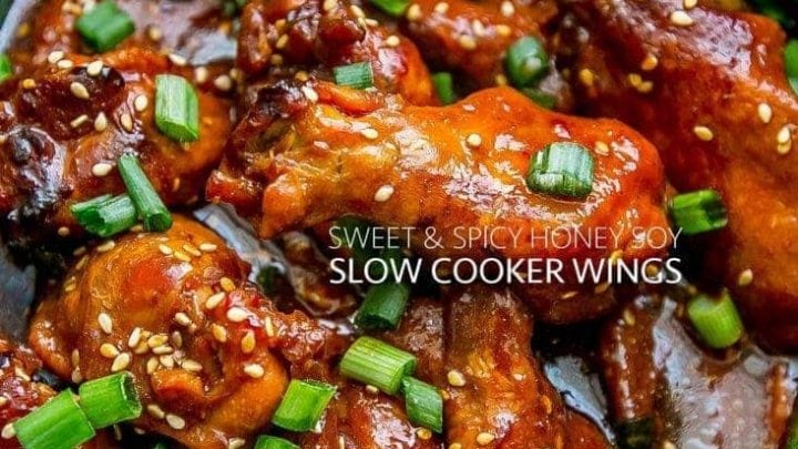 Spicy Honey Butter Air Fryer Wings - Spoon Fork Bacon