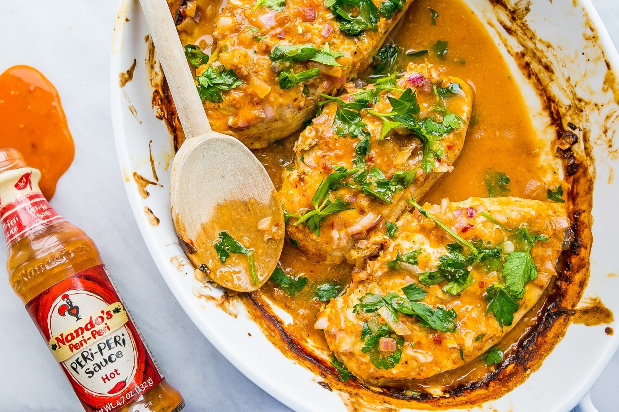Peri Peri chicken with just 3 ingredients- this is so delicious and full of flavor!