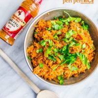 One Pot Knockoff Nando's Spicy Peri Peri Rice
