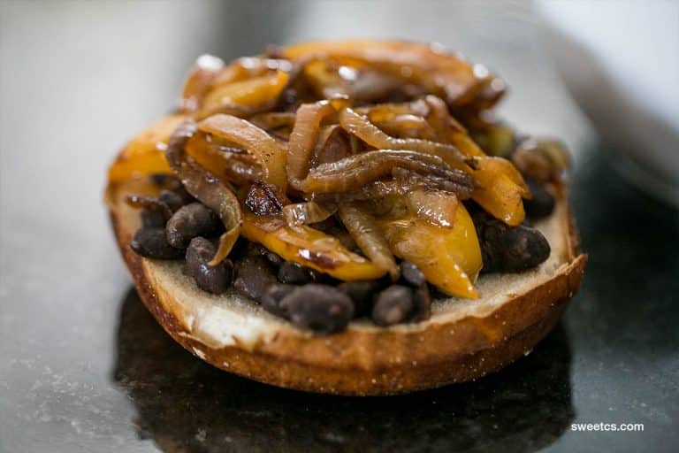 Spicy Vegan Portobello Mexican Burgers