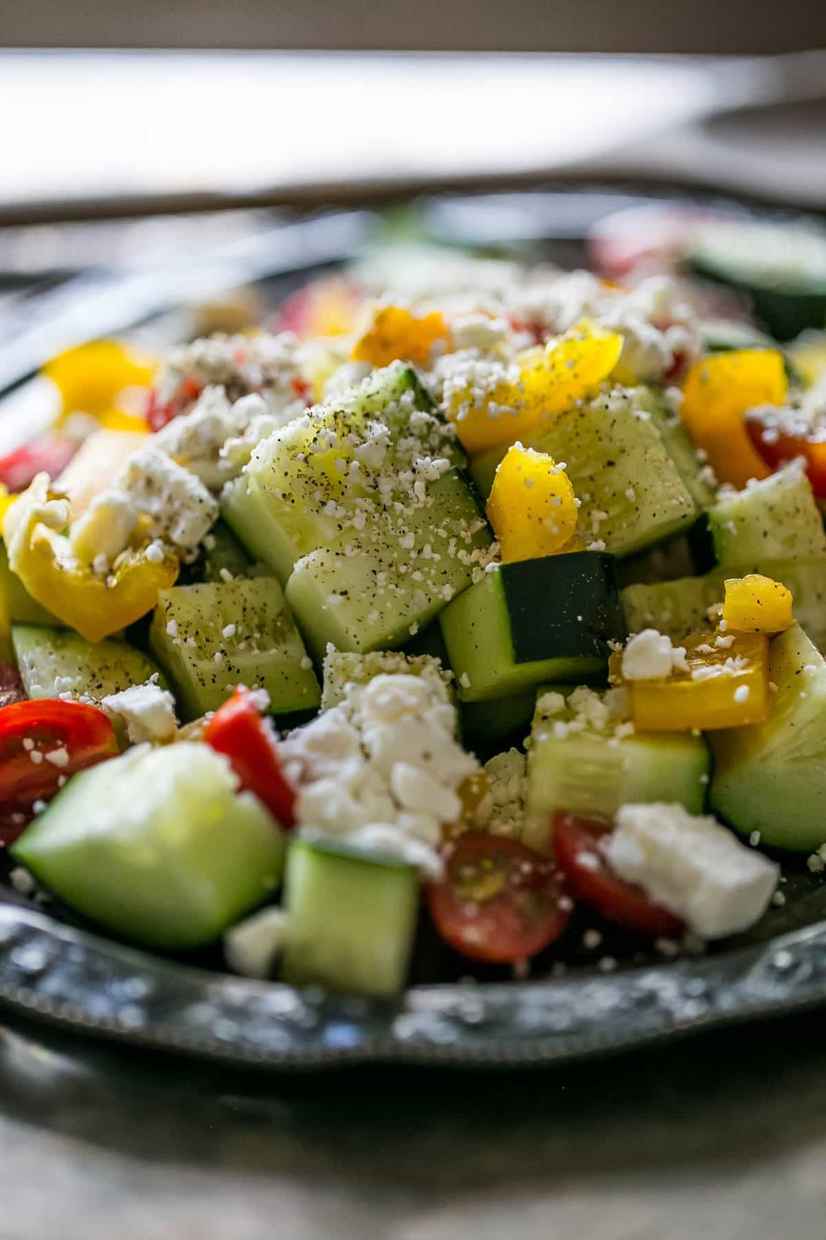 Garden Vegetable Greek Salad