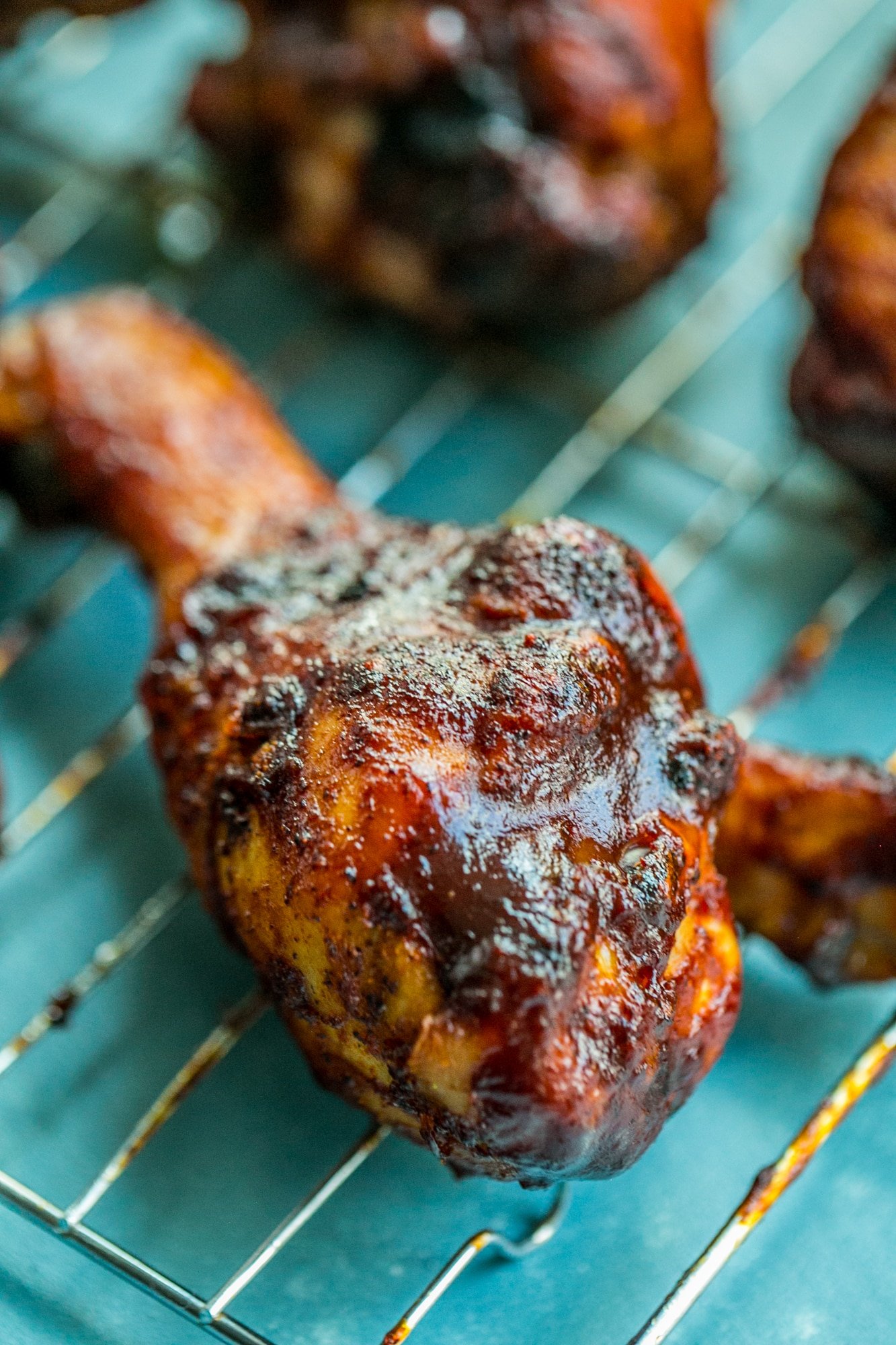 Crunchy Baked BBQ Chicken Drumsticks - Sweet Cs Designs