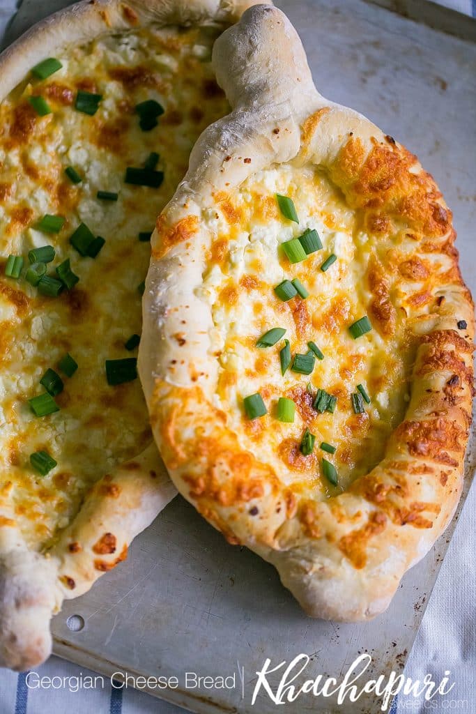 This traditional Georgian cheese bread is so delicious- with or without the egg on top!