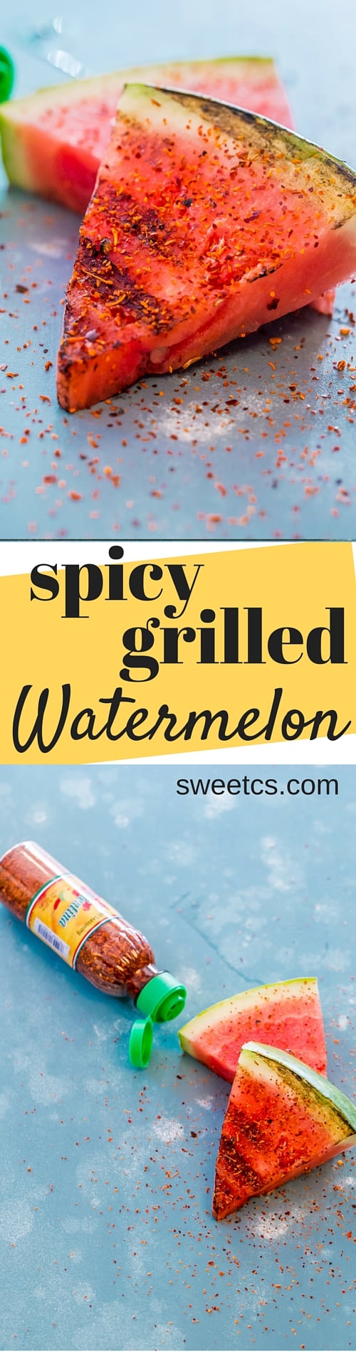 I LOVE spicy grilled watermelon - a perfect, unique treat for summer cookouts! 