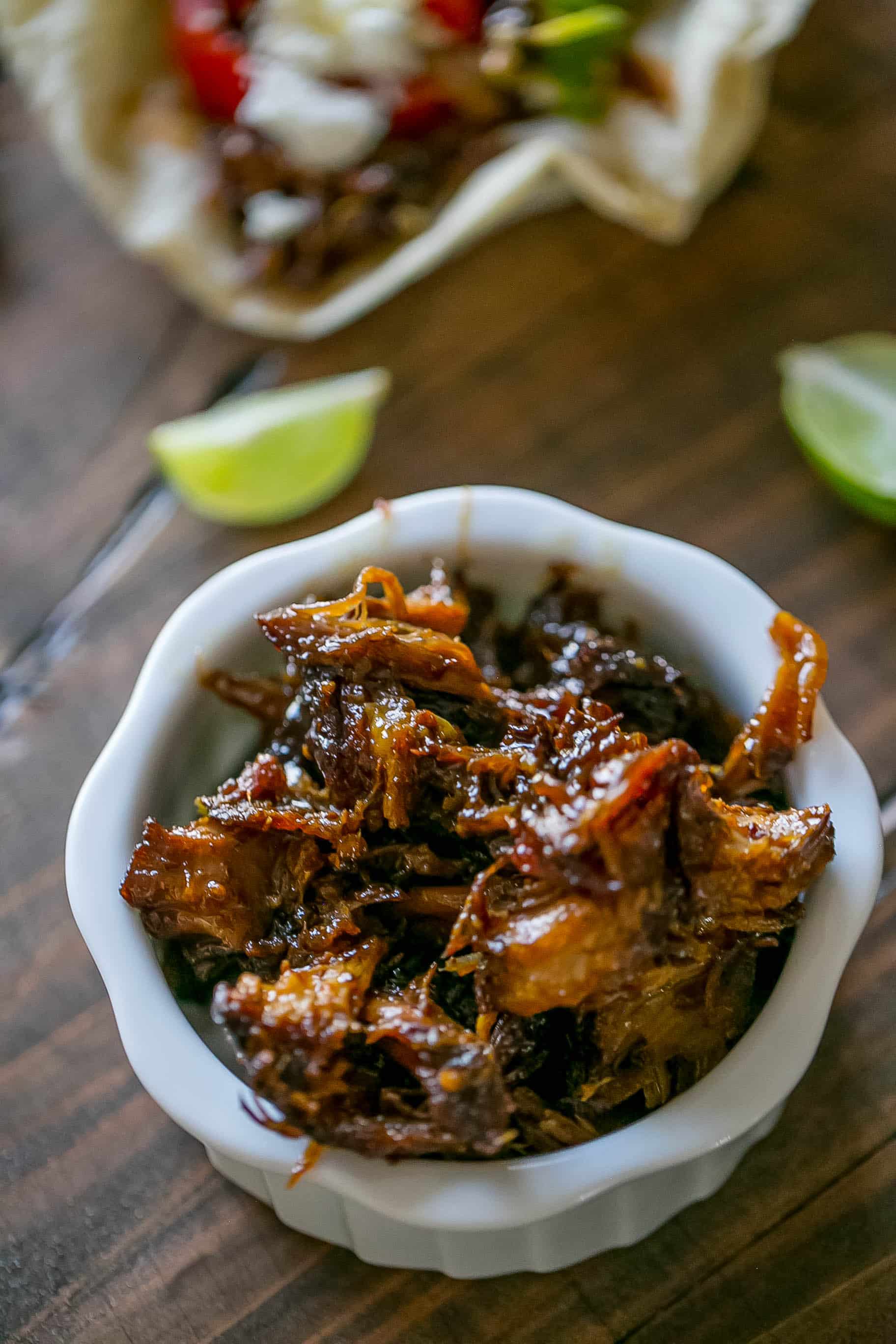 These tequila habanero short ribs are SO delicious and easy! 